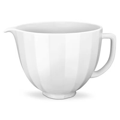 KitchenAid® 5 Quart Black Shell Ceramic Bowl | Wayfair North America