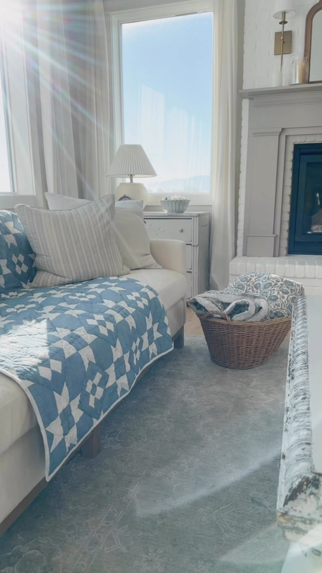 Sharing a couple of my favorite quilts for winter. The barn star quilt is stunning I blue and khaki! I also love the Indian block quilt for cozy snuggling all year long. 

#LTKHome #LTKHoliday #LTKSeasonal