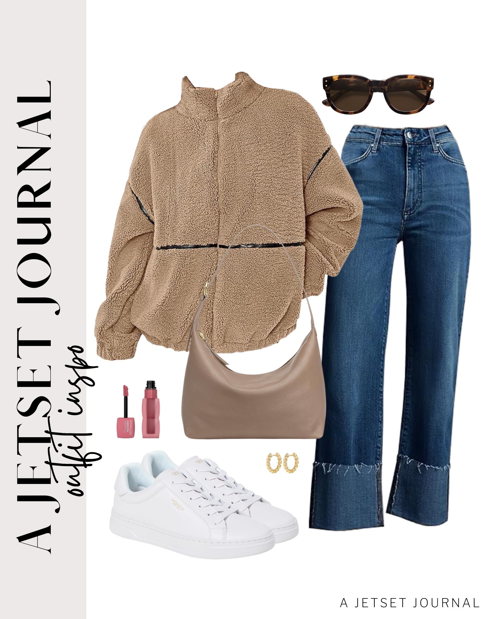 This cozy fleece jacket and stylish jeans are perfect for a day out!
fleece zip up jacket, maybelline teddy tint, gold chunky hoop earrings, outfit idea, viral style, casual outfit idea, running errands, fall style, comfy shoes, trendy look, capsule wardrobe, Amazon finds, affordable style, fall outfit idea

#LTKU #LTKSeasonal #LTKFindsUnder50