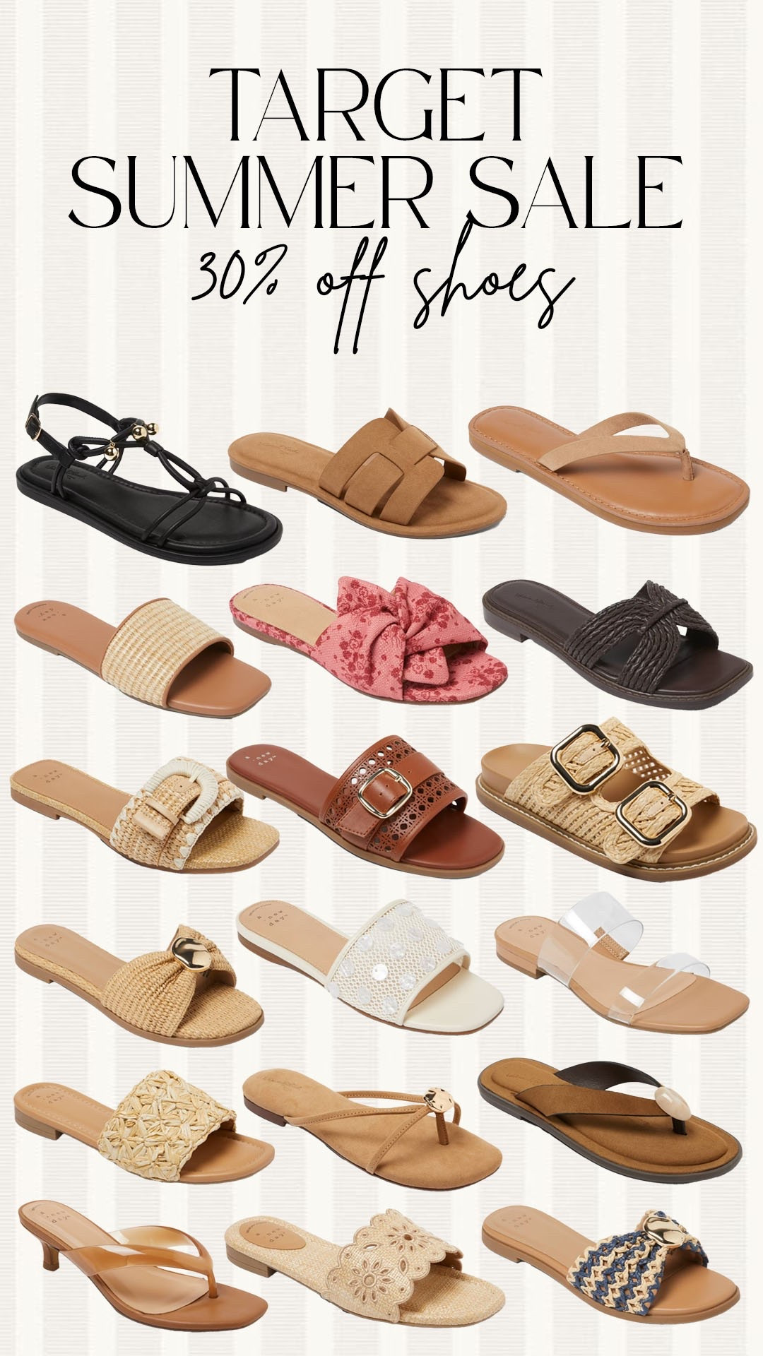 Target MDW sale: 30% off shoes

#targetdeals

Target deals. Target fashion. Target MDW sale. Target summer sandals.

#LTKootd #LTKSeasonal #LTKSaleAlert
