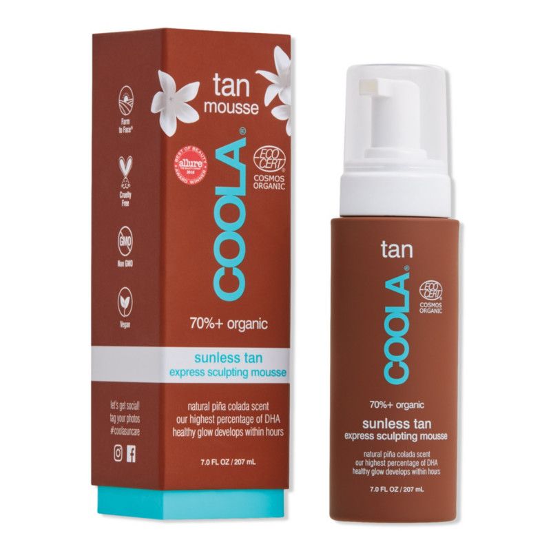 Organic Sunless Tan Express Sculpting Mousse | Ulta