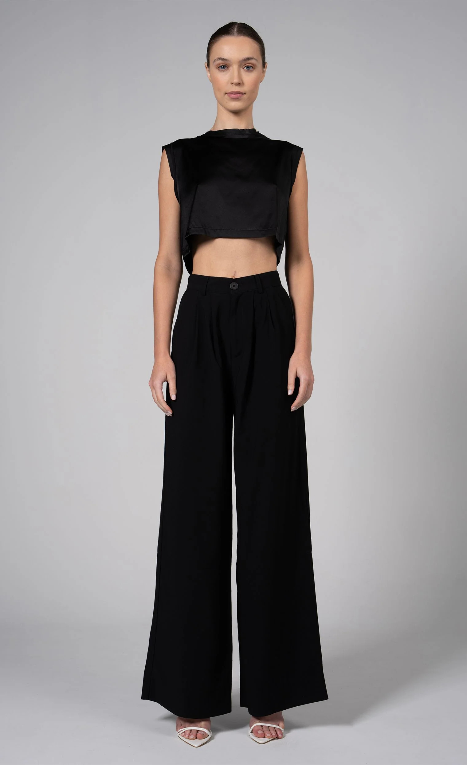 Mel Crop - Black | Nonchalant Label