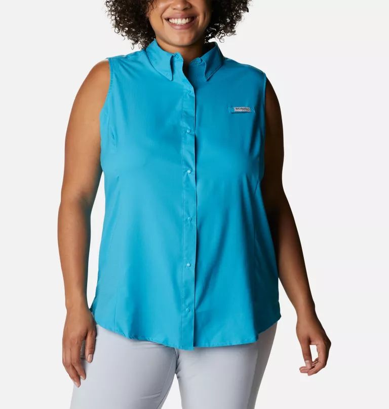 Women's PFG Tamiami™ Sleeveless Shirt - Plus Size | Columbia Sportswear