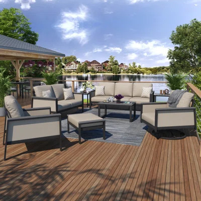 Townsend 7 Piece Sofa Seating Group with Sunbrella Cushions | Wayfair North America