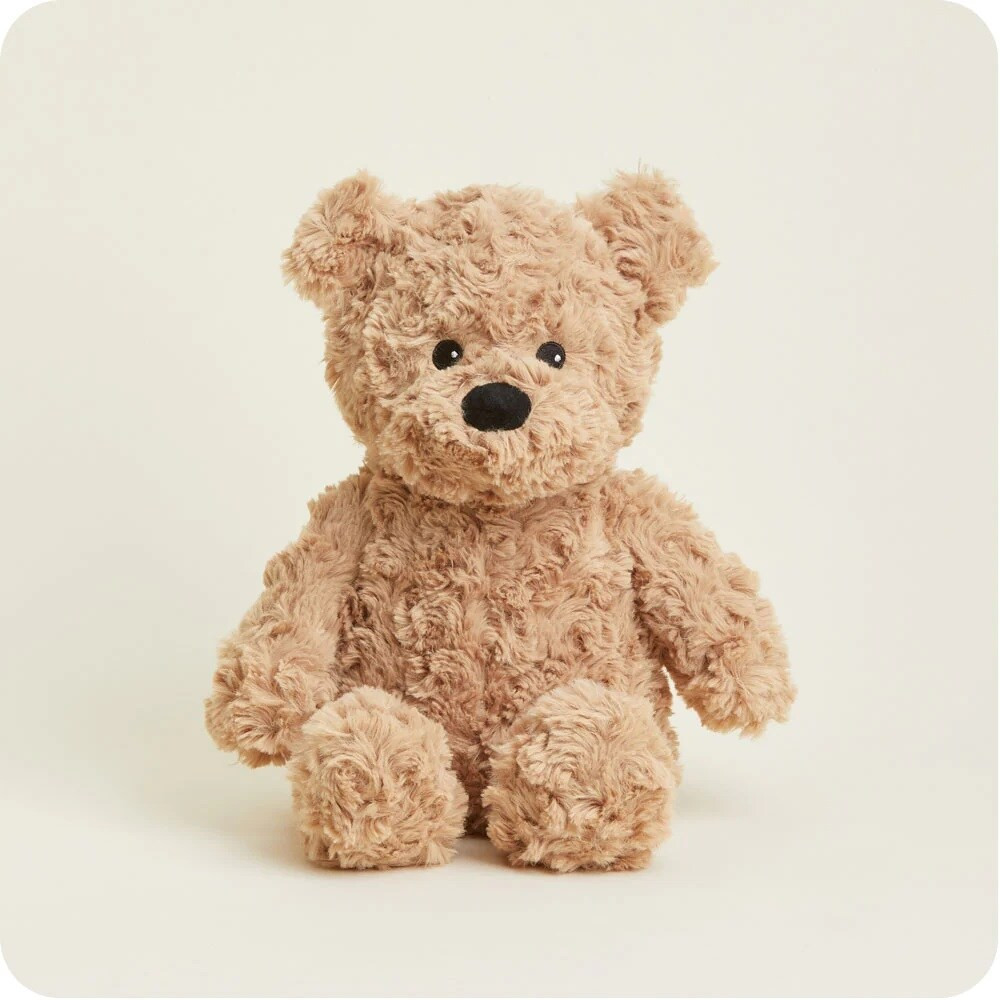 Warmies Plush Microwavable Lavender Scented Plush Brown Curly Bear | Bed Bath & Beyond