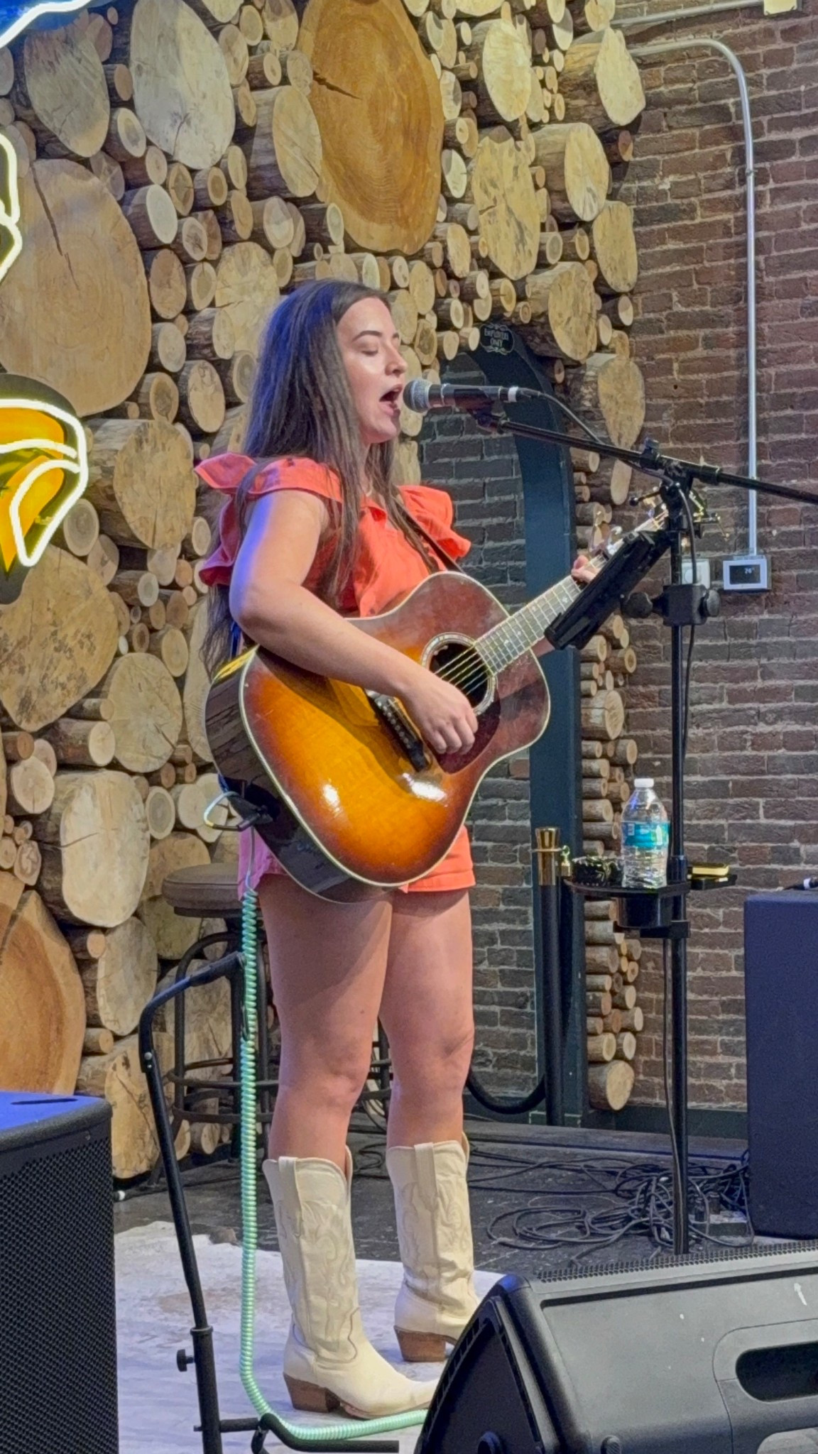 picking strings and grinning big!! 

#LTKStyleTip