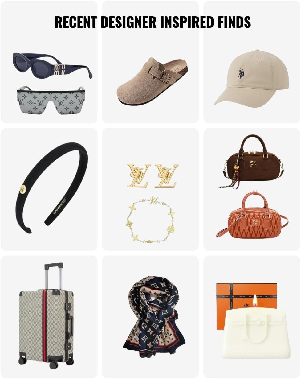 Some of my favorite designer inspired finds 😋

#LTKCyberWeek #LTKGiftGuide #LTKBeauty