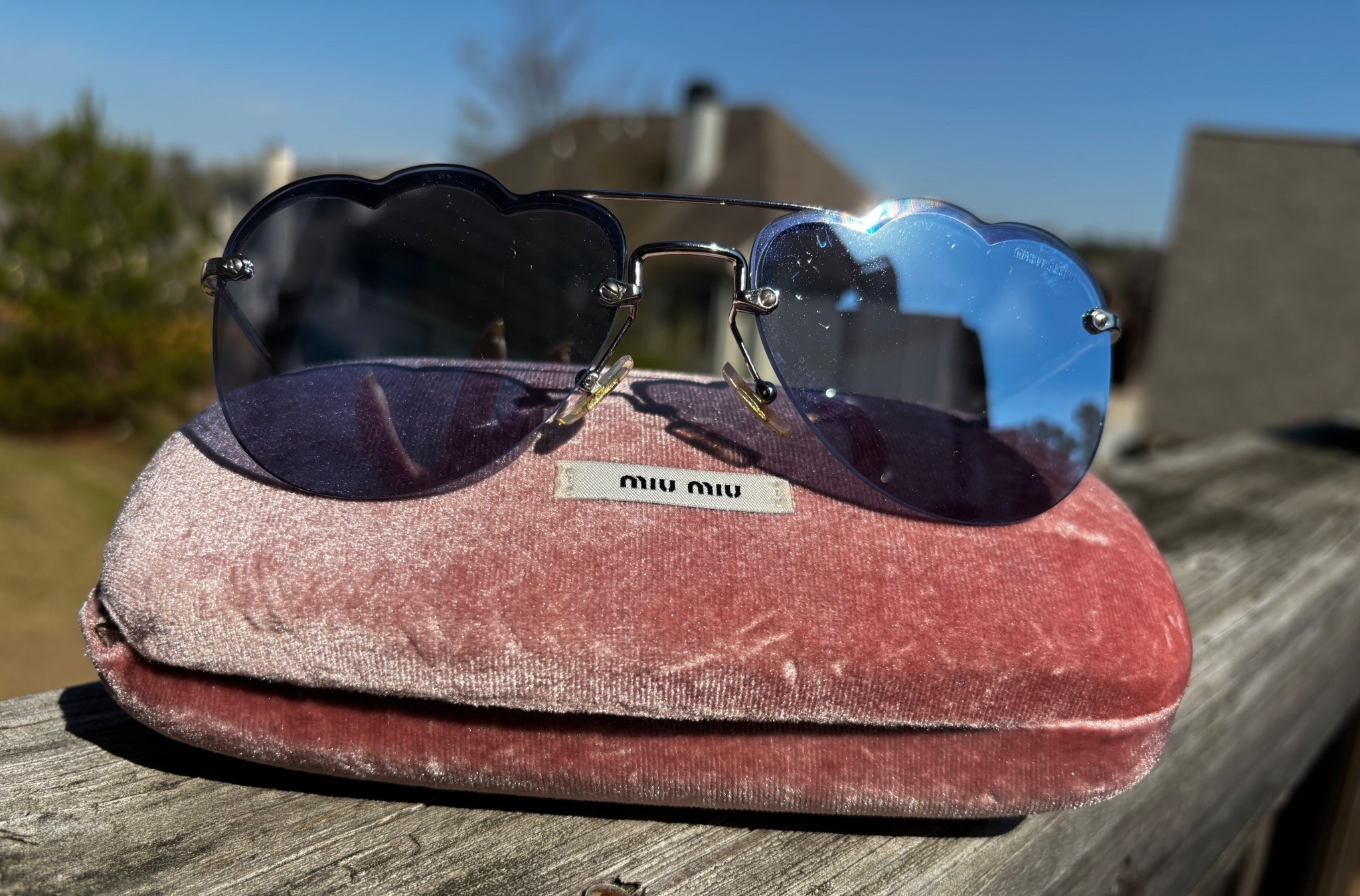 I’m already so obsessed with these sunglasses!!