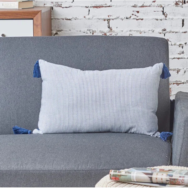 Sergio Cotton Striped Lumbar Pillow | Wayfair North America