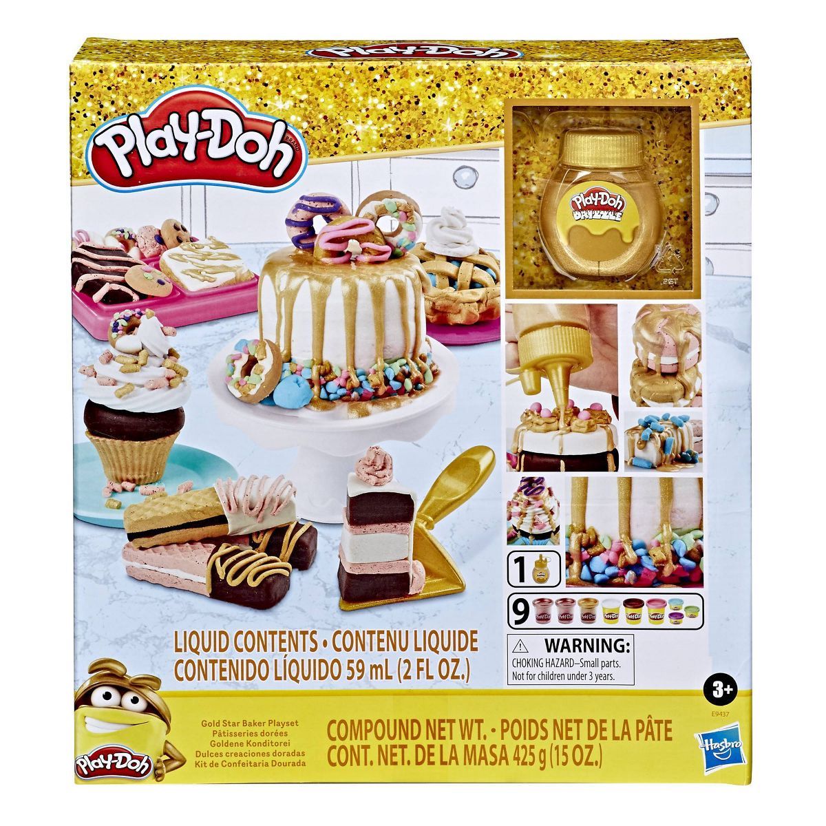 Play-Doh Gold Collection Gold Star Baker Playset | Target