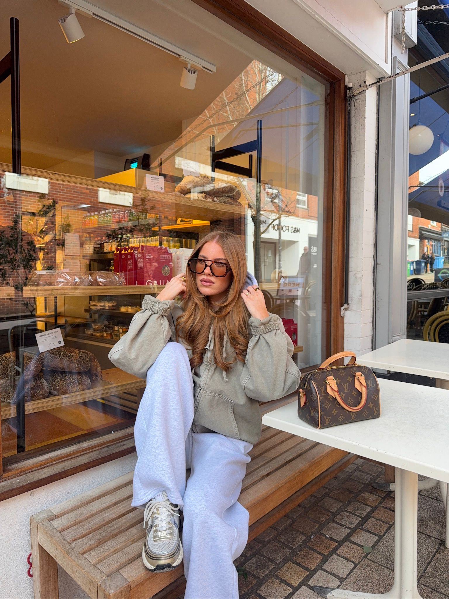 ☁️

hoodie, denim jacket, grey joggers, casual outfit, city break, spring outfit, spring style, street wear 

 #LTKuk #LTKspring #LTKeurope