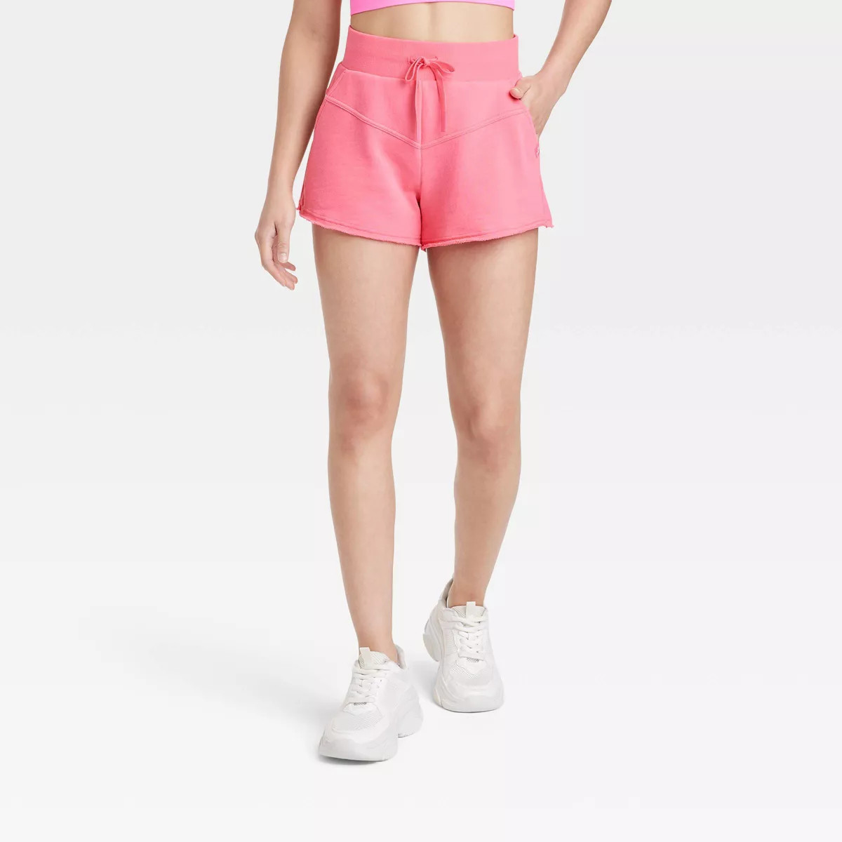 Women's Fleece High-Rise Shorts 3" - JoyLab™ | Target