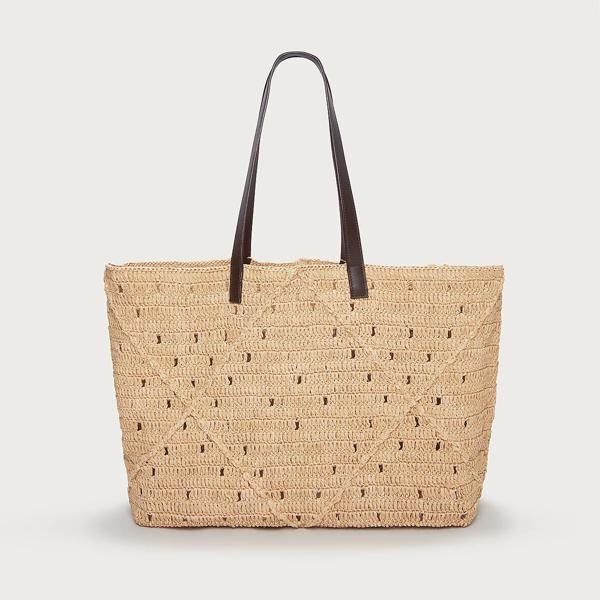 The White Company Raffia Tote Bag, Natural, Size: One Size | The White Company UK & ROW