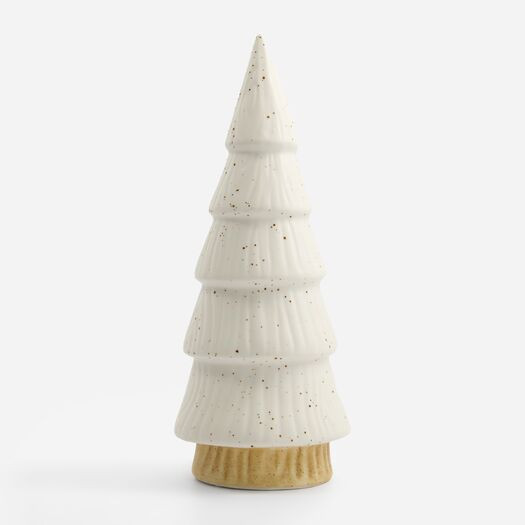 White LED Tree Christmas Decoration 28x11cm | TK Maxx