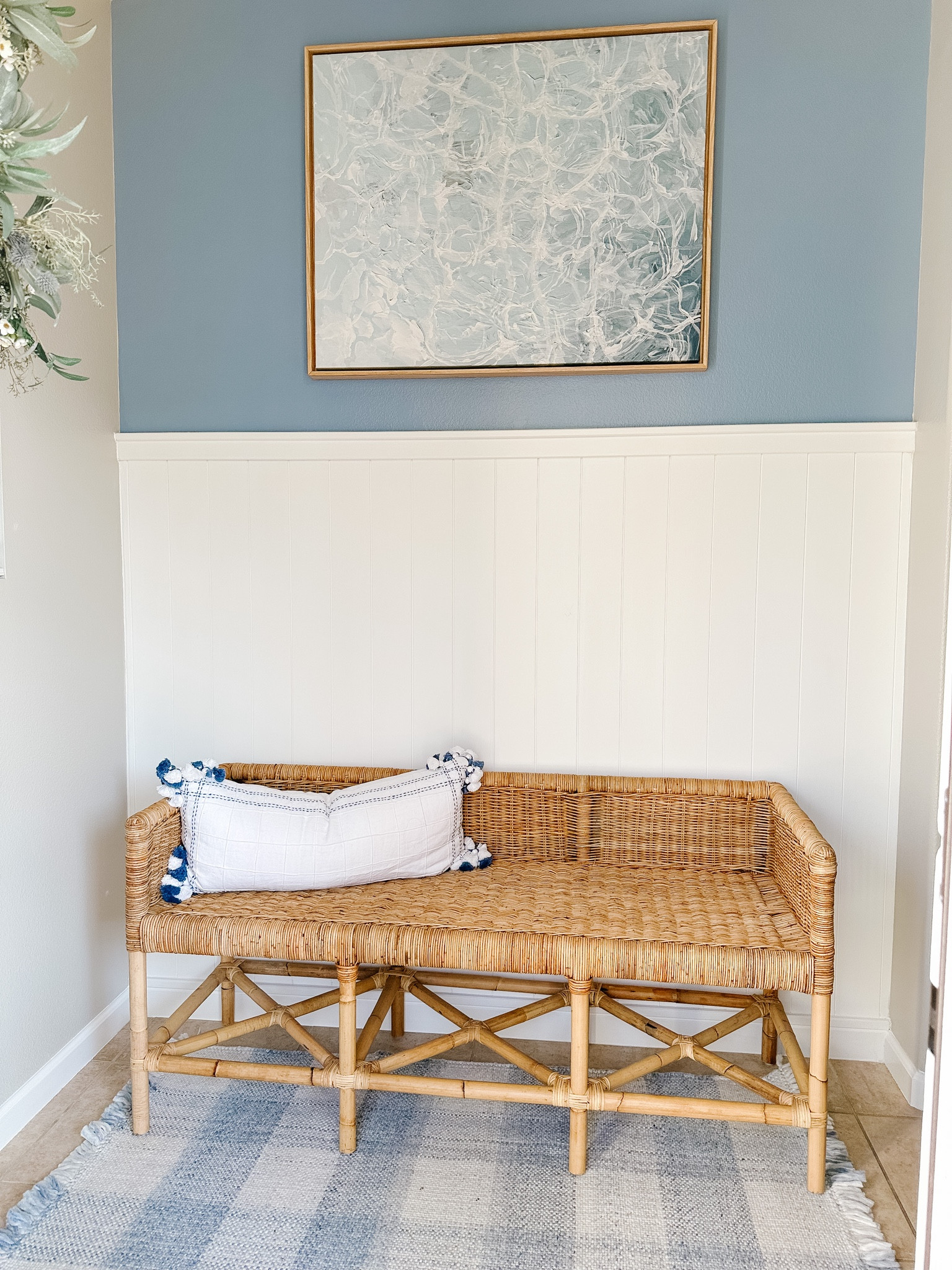 Progress - entryway is coming along my new art come in and I’m so happy with how this space looks now. All that’s left is the sconces and it will be complete. 


Coastal, coastal finds, coastal decor, coastal style, coastal home, coastal look, Serena and lily, Faux tree, faux Olive tree, interior decorator, decorating tips, decorating on a budget, look for less, save or splurge, throw pillow, throw blanket, pillows, target, target style, target collection, Studio McGee, Studio McGee x threshold, interior decorating, home finds, home sale, sale alert, amazon, amazon home, amazon finds, living room furniture, dining room furniture, bedroom furniture, Kirklands, pottery barn, PB, dining room table, dining room chairs, fireplace, shelf styling, shelf decor, table top decor, tablescapes, place setting, kitchen design, white kitchen, McGee and co, McGee and co style, Becki Owens, cane detail, cane furniture, Cailini Coastal, world market, Wayfair, Wayfair sale

#LTKhome #LTKFind