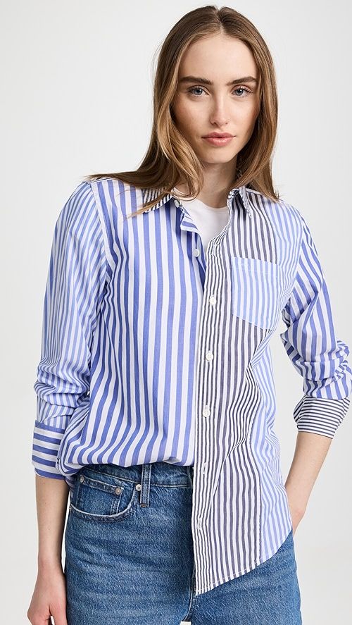 Wyatt Shirt in Mixed Stripe | Shopbop