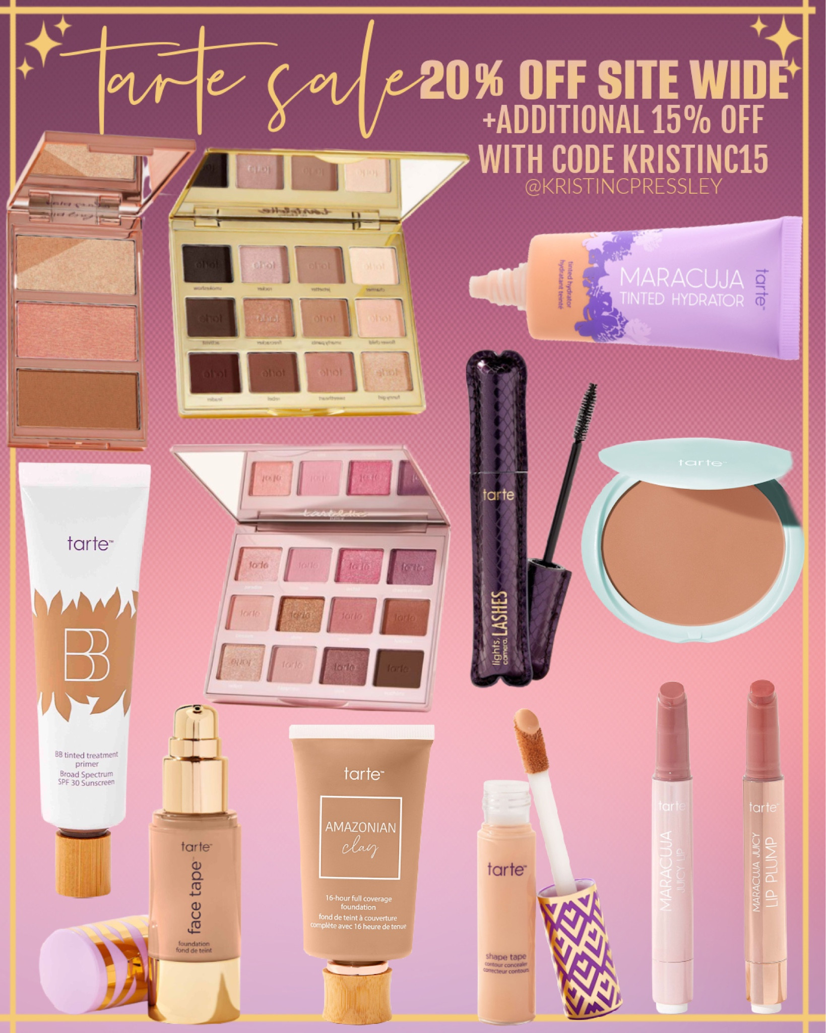 Tarte sale. Beauty sale. Beauty gift. Trendy gift. Viral gift. Make up palette. Blush palette. Eyeshadow palette. Best makeup. Affordable makeup. Gift for her. Best friend gift. Wife gift. Girlfriend gift. Sister gift. 

#LTKbeauty #LTKsalealert #LTKGiftGuide