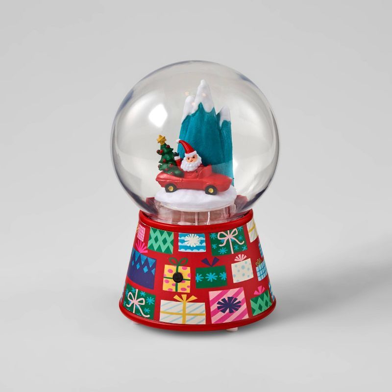 Animated Santa in Car Snow Globe - Wondershop™ | Target
