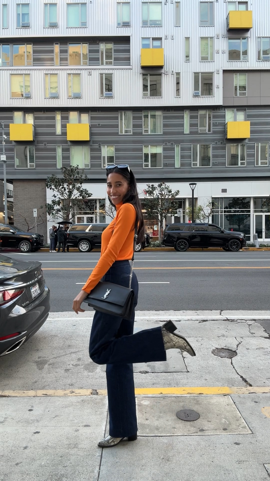 full outfit from sezane! i’m obsessed with the traffic cone look 😆🧡

#LTKworkwear #LTKVideo #LTKSeasonal