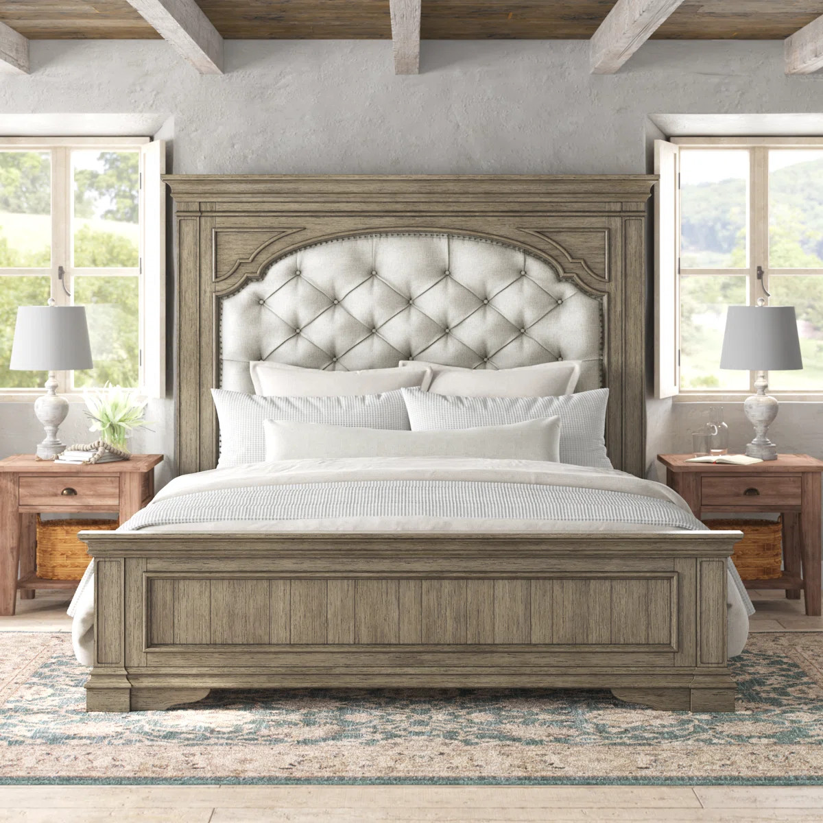 Lipford Upholstered Standard Bed | Wayfair North America