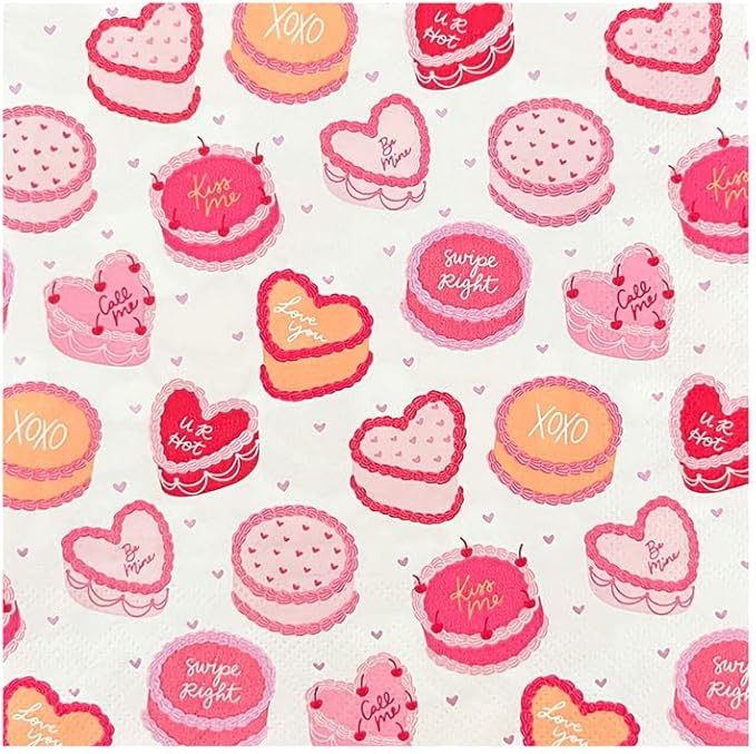 Jollity & Co You're The Cherry On Top Large Napkins - Large Napkins - Patterned Large Napkins - P... | Amazon (US)