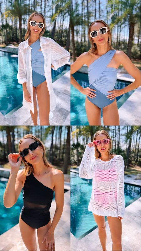 NEW swimsuits and coverups from @cupshe use code MON15 to save on orders $75 or POST20 to save 20% on orders $109 or more #cupshecrew #cupshe #ad