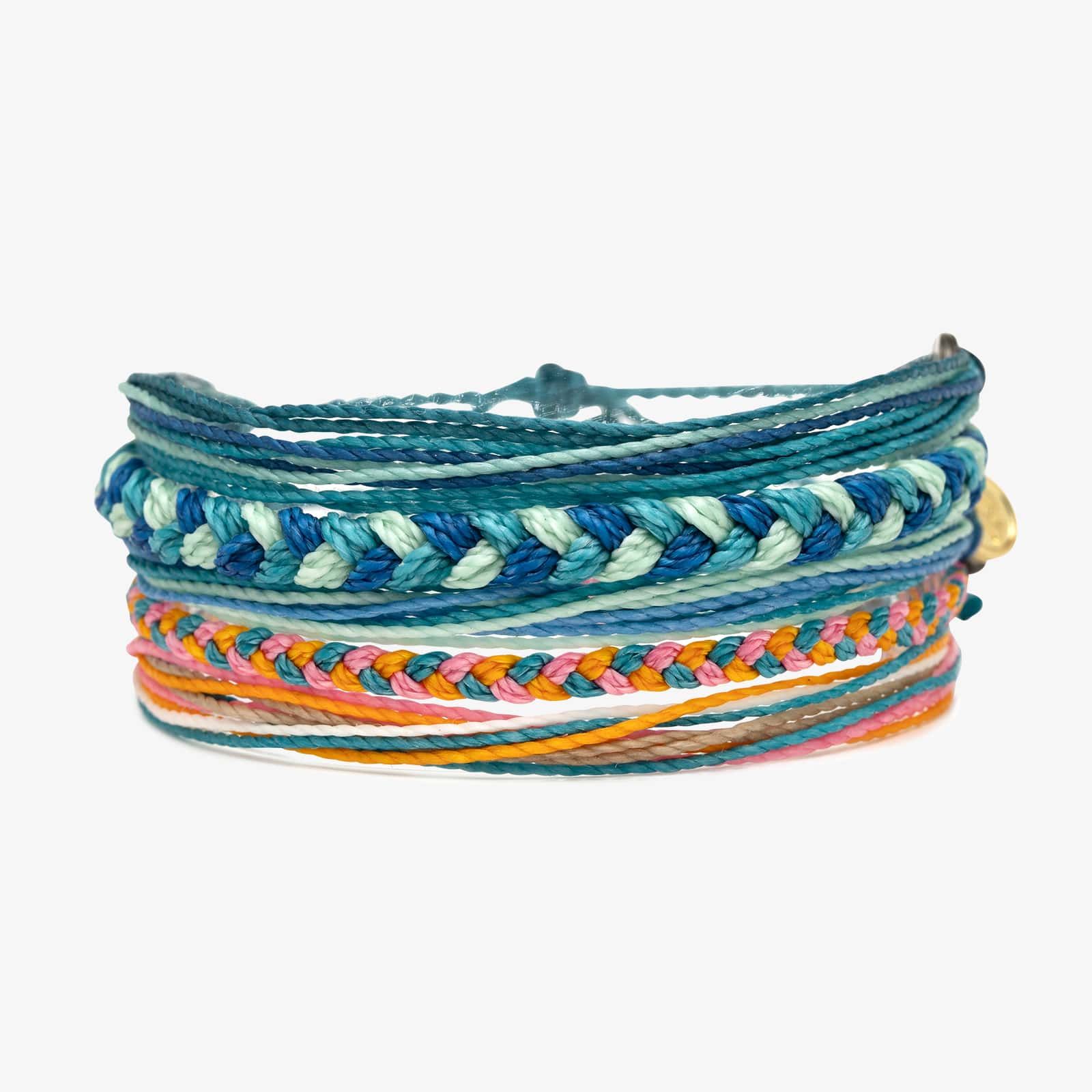 Sunkissed Seas Friendship 5 Pack | Pura Vida Bracelets