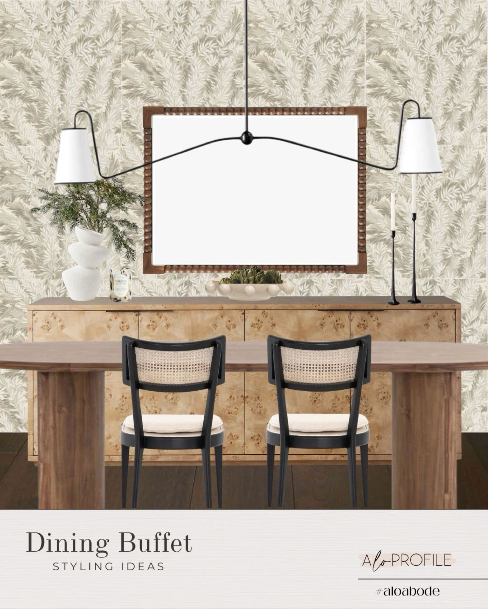 Dining Buffet Inspo // home furniture, home decor, dining furniture, dining room furniture, sideboards, buffet tables, dining room, neutral sideboards, neutral buffet tables, consoles