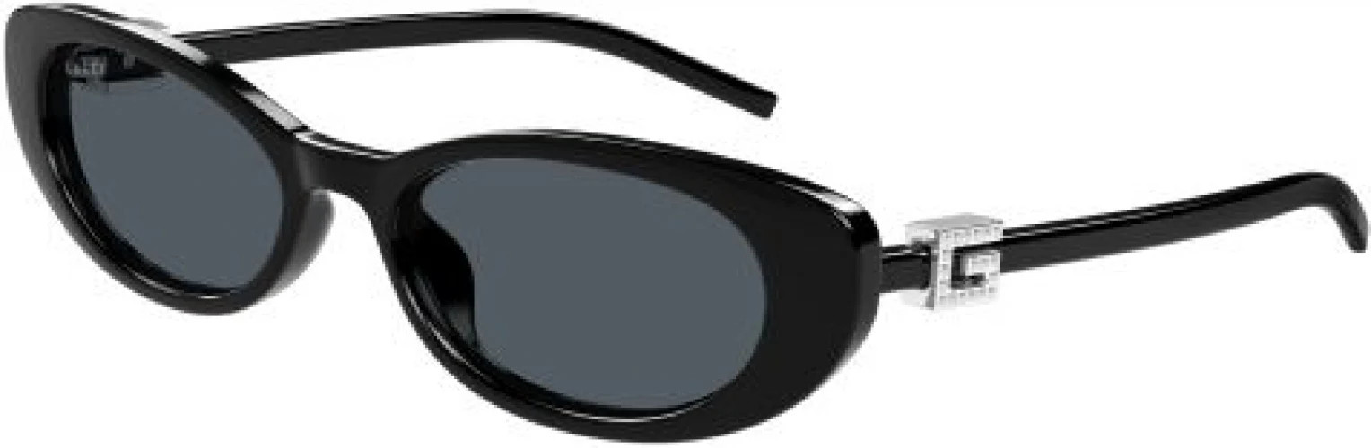 Gucci GG1680S Sunglasses 002 - Black - Grey Women Oval | Designer Optics