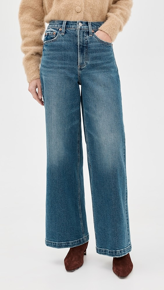 Lana High Rise Ultra Wide Leg Petite Jeans | Shopbop
