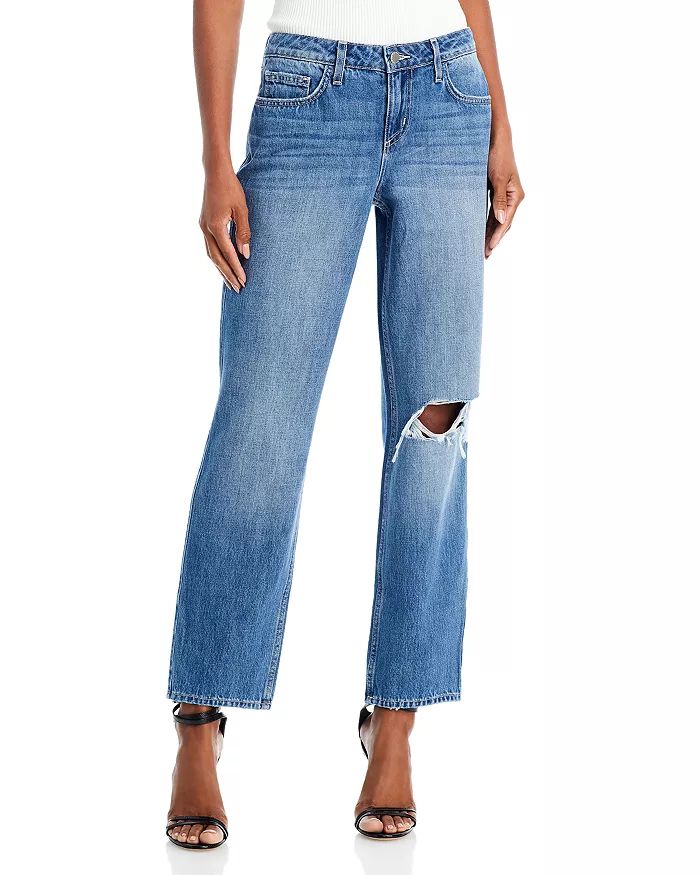 Nevia Mid Rise Slouch Straight Jeans in Hilmar | Bloomingdale's (US)