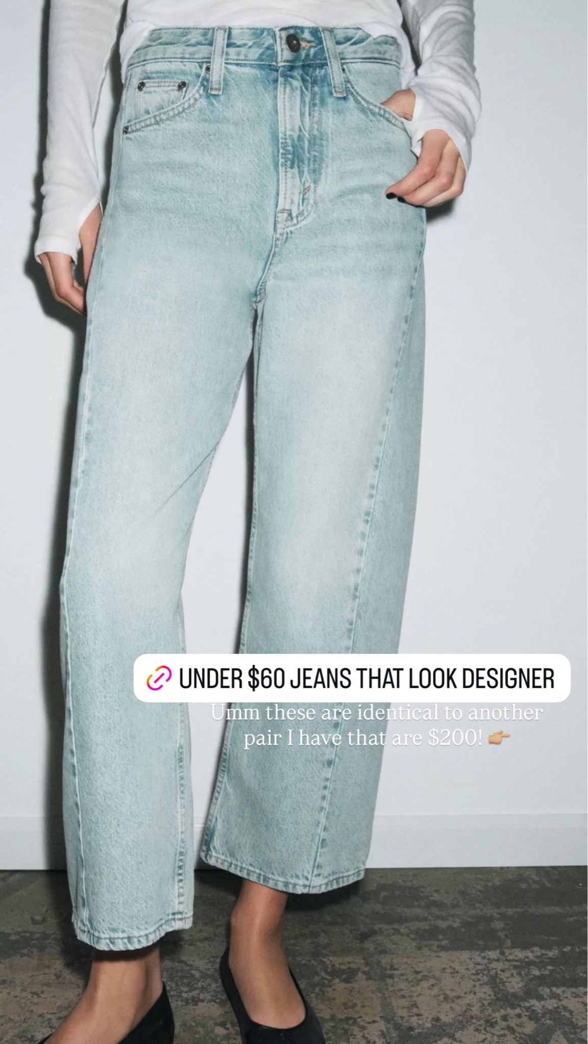 These jeans are only under $60 but look designer! They’re so similar to a pair that I own and those are over $200!

#LTKgrwm #LTKdayinmylife #LTKootd