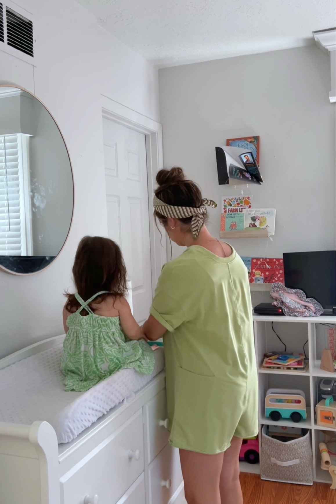 Mom and daughter matching outfit kinda day 💚🧃 

#LTKStyleTip #LTKSummerSales #LTKKids