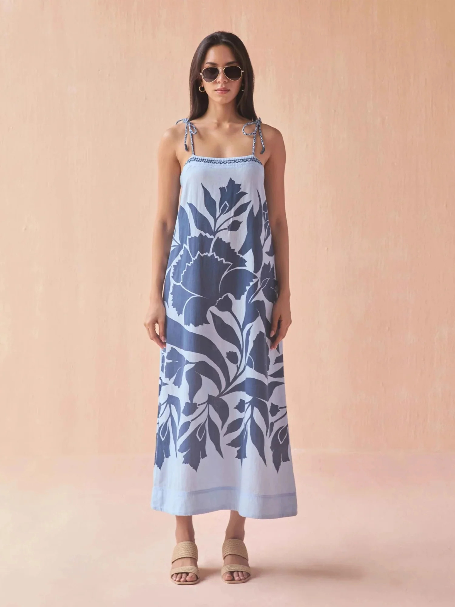 Tillie Maxi Dress in Annette Dew | Omika | Beau & Ro