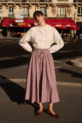 Rina Skirt- Bremen Brown | Oliphant Design