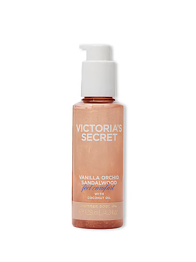 Body Care Vanilla Orchid Sandalwood Shimmer Oil, Grey - Women's - Victoria's Secret Beauty | Victoria's Secret (US / CA )