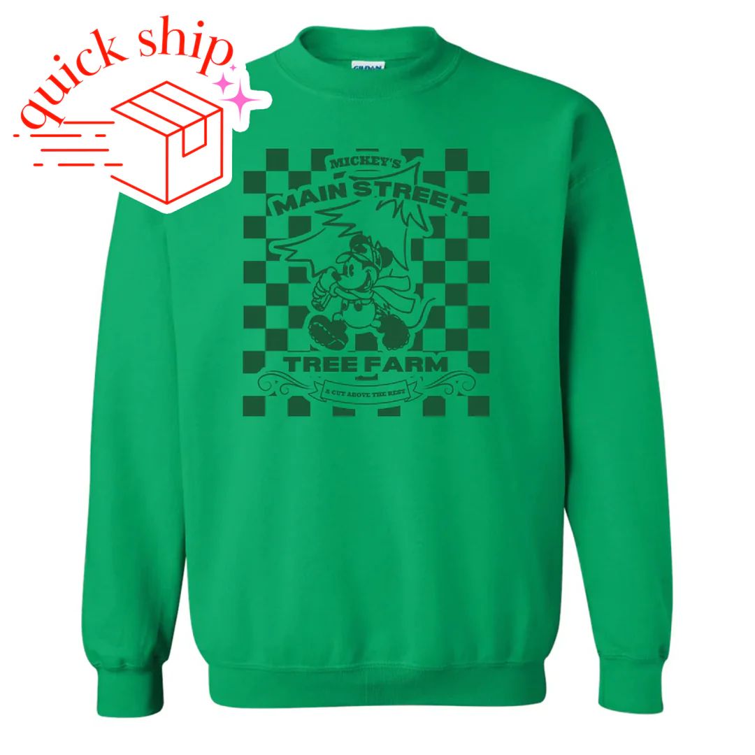 'Mickey's Tree Farm' Sweatshirt | United Monograms