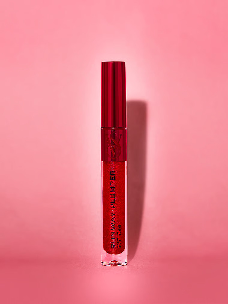 Buy Runway Plumper Lip Gloss, Vip Red - Order Lip online - Victoria's Secret US | Victoria's Secret (US / CA )