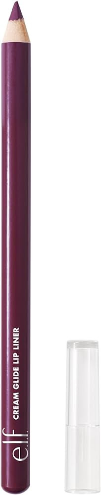 e.l.f. Cream Glide Lip Liner, Highly-Pigmented Pencil For Shaping & Sculpting Lips, Semi-Matte Fi... | Amazon (US)