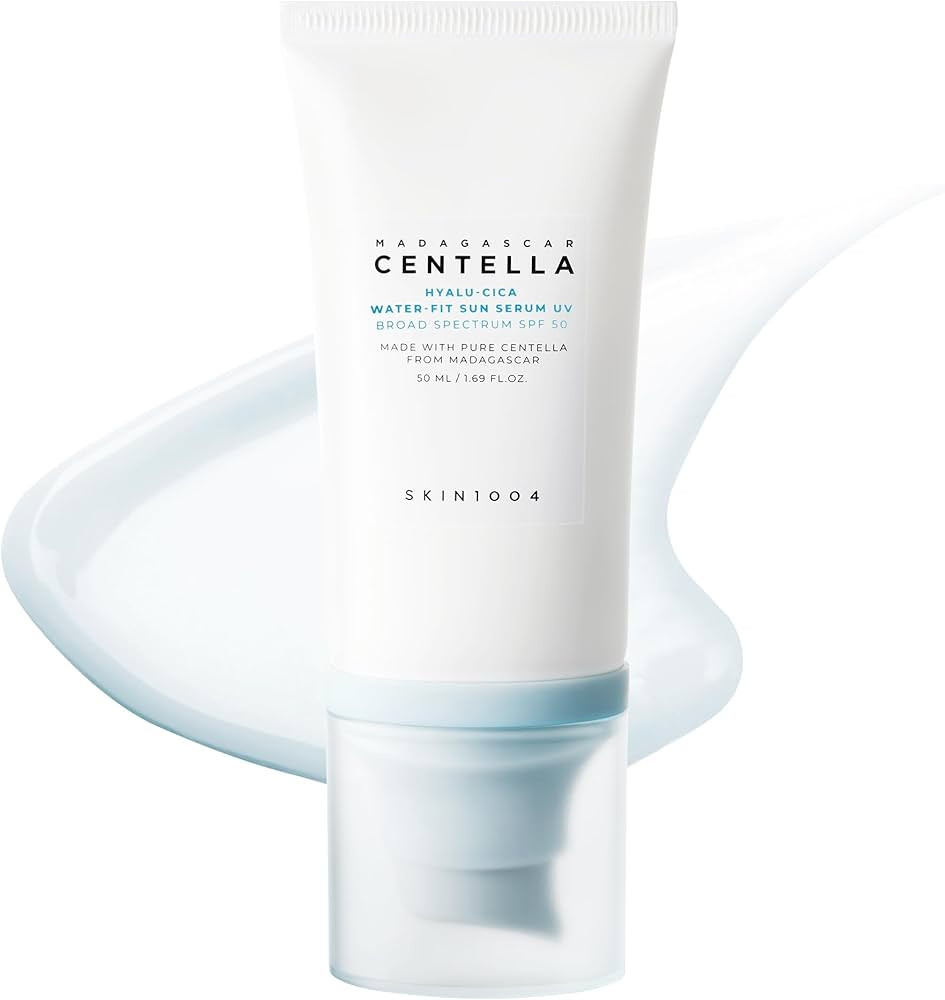 SKIN1004 Centella Hyalu-Cica Water-Fit Sun Serum UV, Korean Sunscreen SPF 50, Centella Sunscreen,... | Amazon (US)