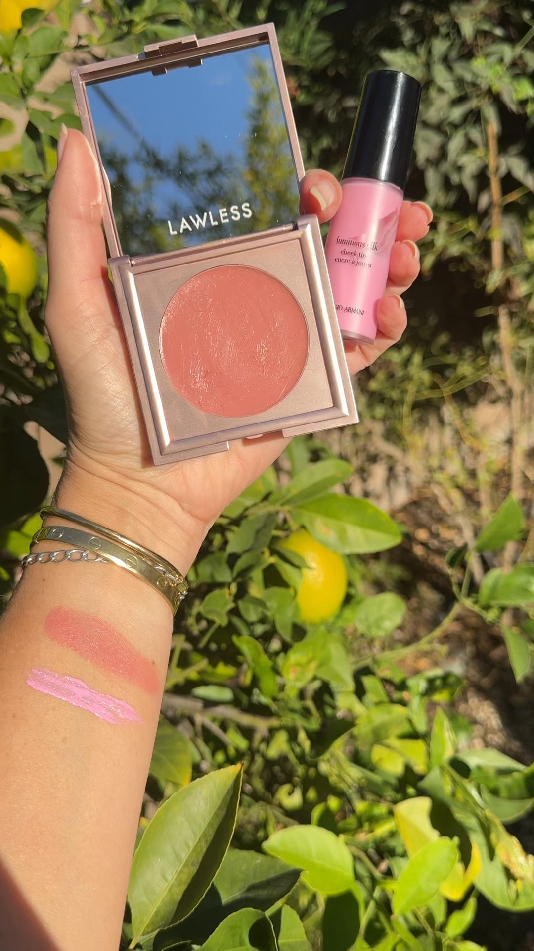 Cream blush: Angel (a perfect peachy pink beige…very natural) 
Liquid blush: Bold Pink (a soft baby pink)
💕

#LTKVideo #LTKBeauty #LTKFindsUnder50