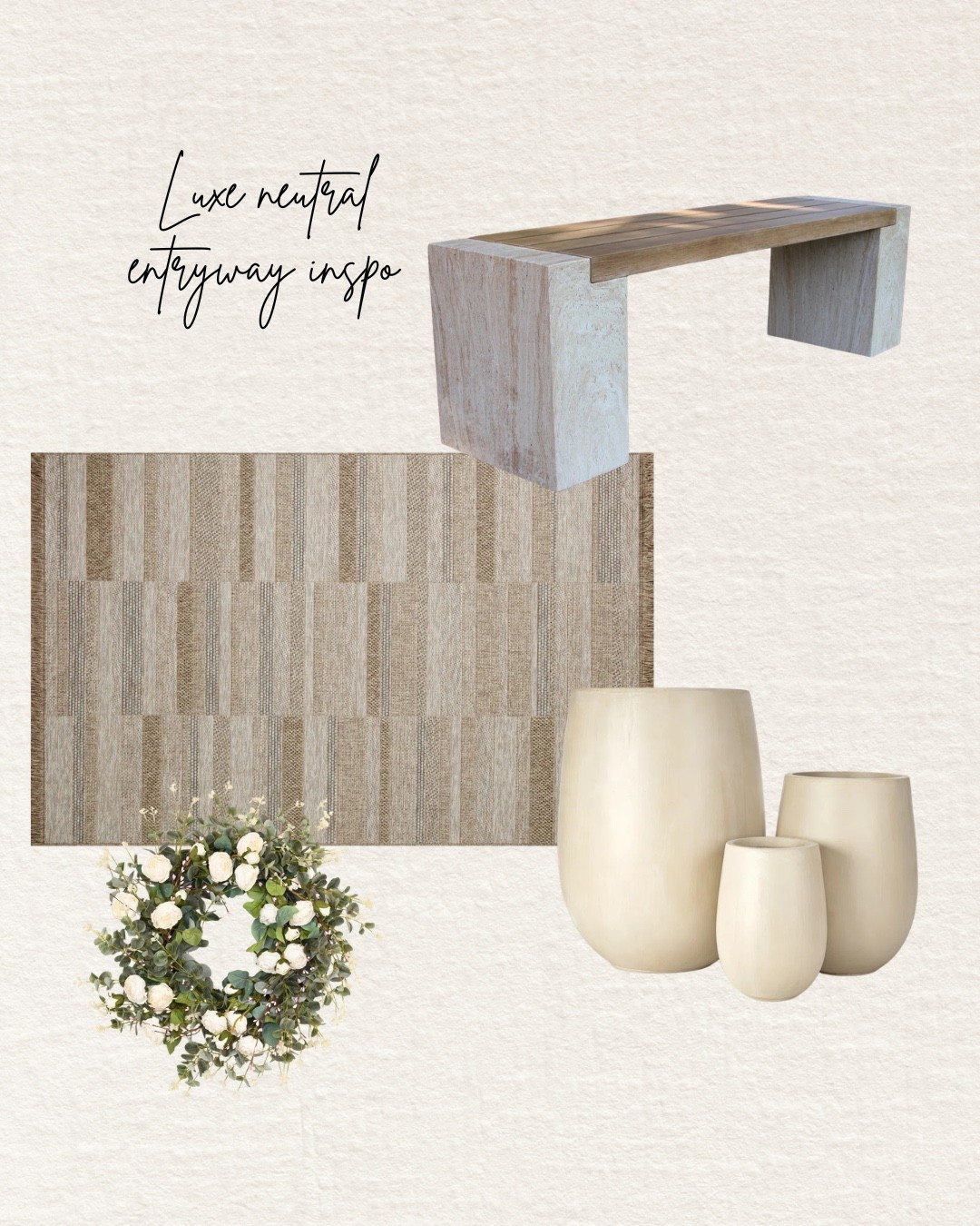 #ad LOVING this styled entryway using high end styles on @Wayfair  that are all on sale! 😍 #wayfair #wayfairpartner #wishyouwerehere #outdoor

#LTKHome #LTKSaleAlert #LTKSeasonal