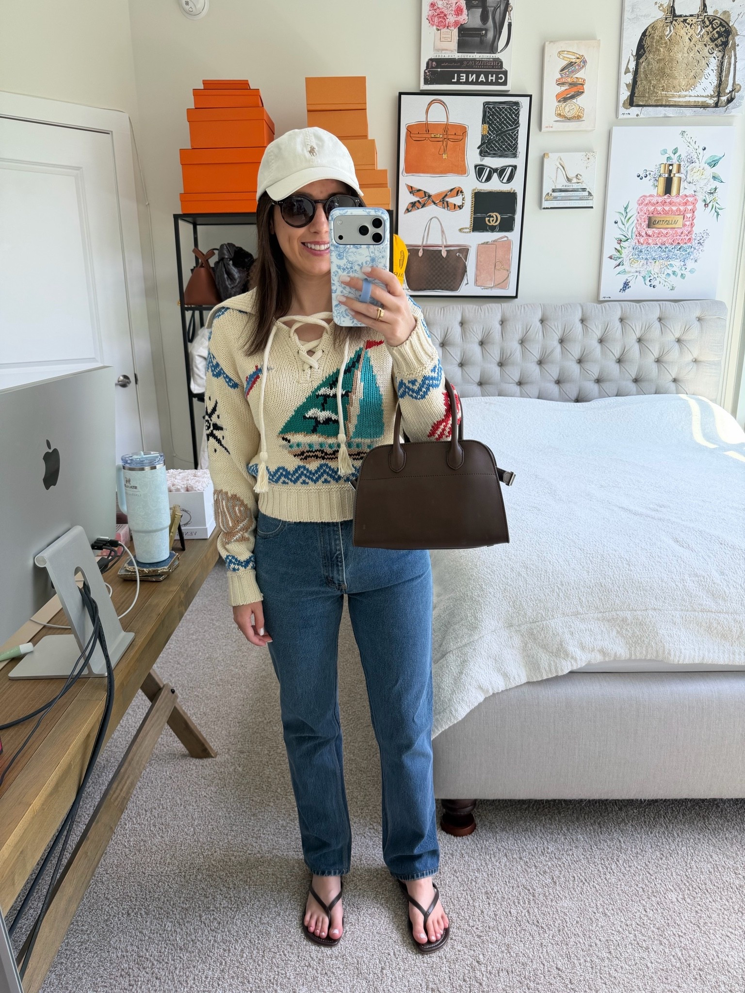 The cutest Ralph Lauren sailboat sweater!! So whimsy I’m obsessed. Wearing with vintage Levi’s

#LTKSeasonal #LTKootd