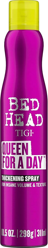 TIGI Bed Head Texture Spray, Queen For A Day Volume, 10.5 oz, Hair Thickening for Fine Hair, Alco... | Amazon (US)