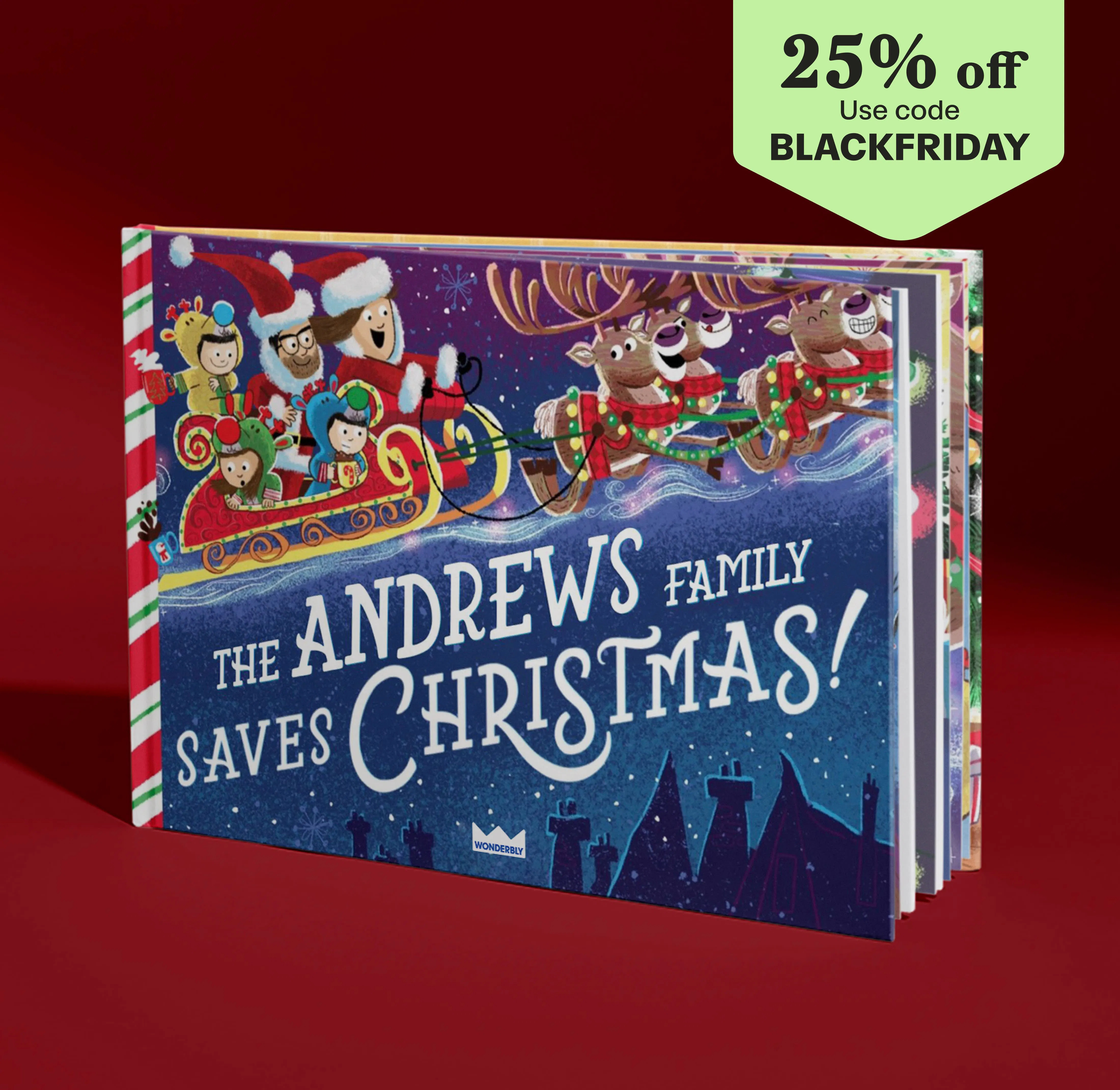 Our Family Saves Christmas | Wonderbly