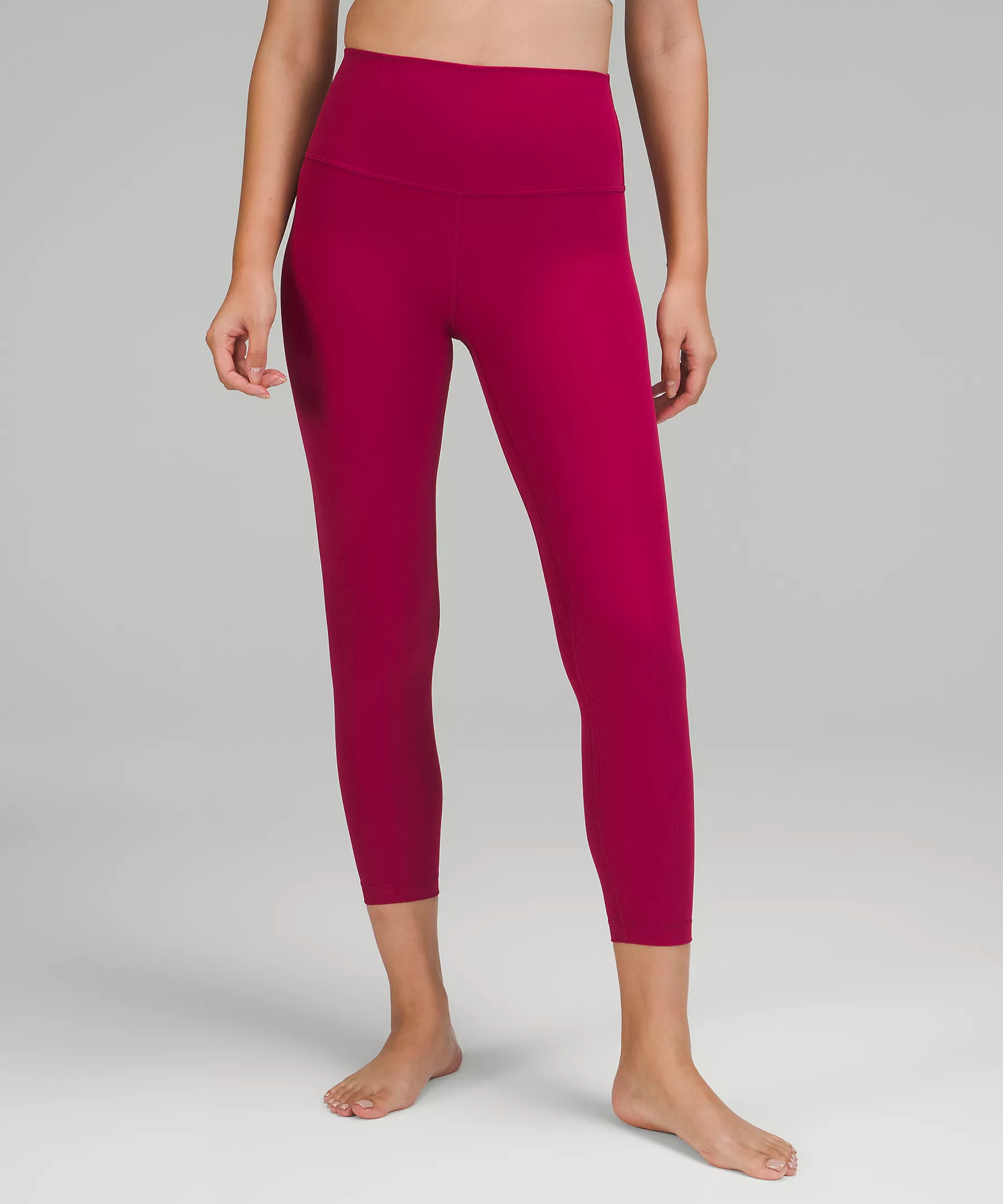 lululemon Align™ Ribbed High-Rise Pant 25" | Women's Leggings/Tights | lululemon | Lululemon (US)