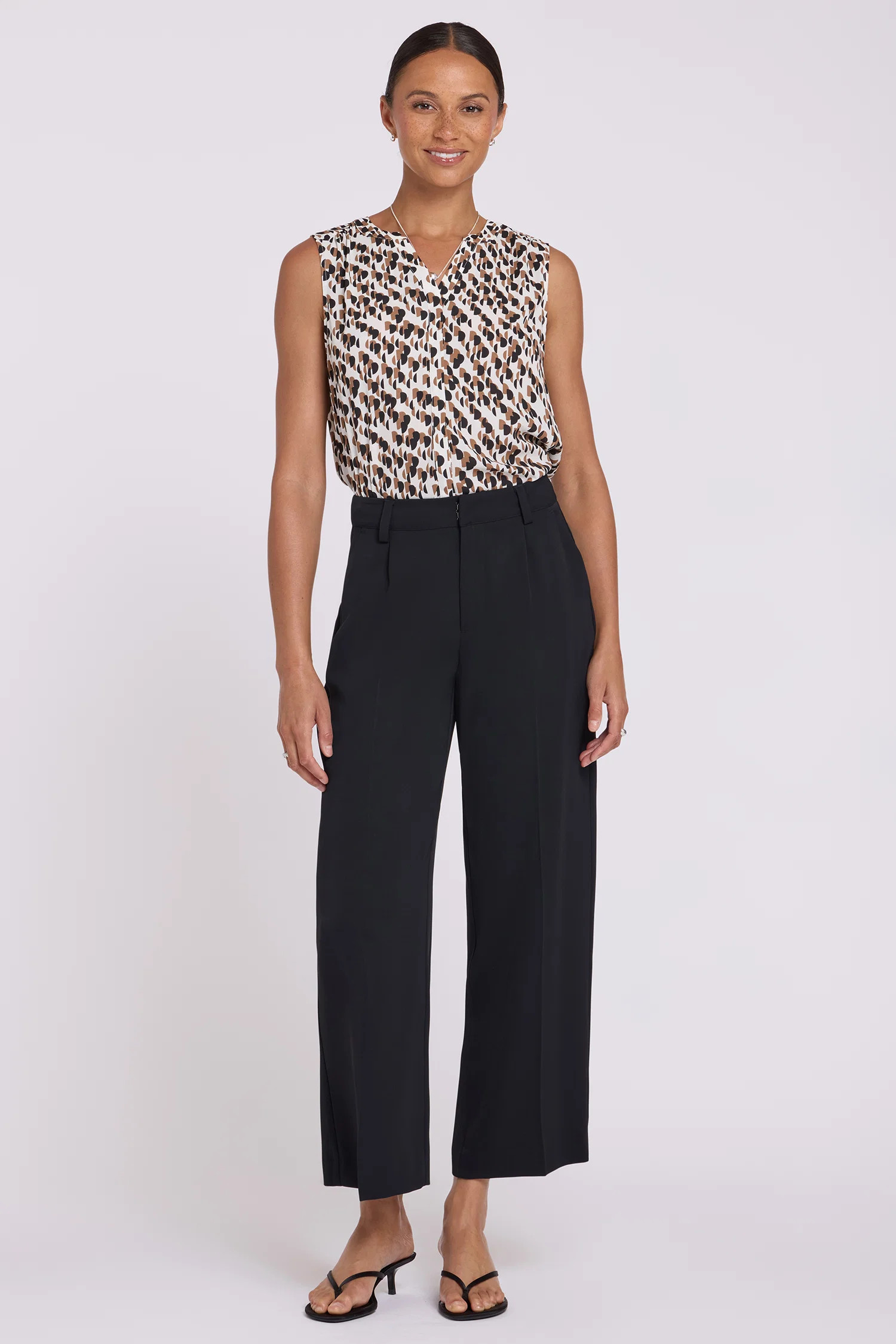 Ankle Trouser Pants - Black | NYDJ