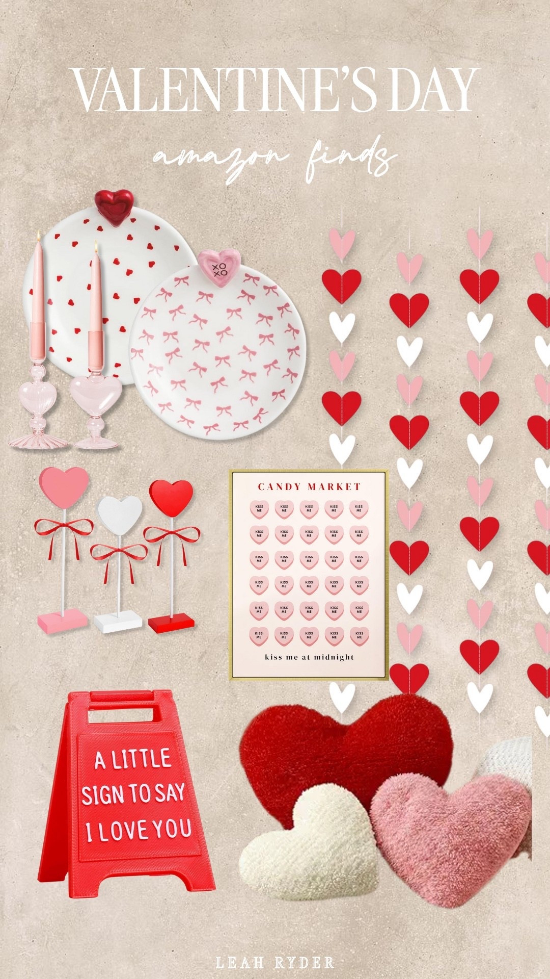 These Valentine’s Day Amazon finds focus on festive home decor and party-ready accessories. Heart-shaped plates, garlands, tabletop accents, and cozy decor make hosting easy and affordable. Each item works for Galentine’s parties, Valentine’s dinners, or seasonal styling. Great for Valentine’s Day decor, Amazon party supplies, and holiday entertaining finds.

#LTKValentine #LTKHome