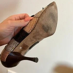 YVES SAINT LAURENT Snakeskin Pumps | Poshmark