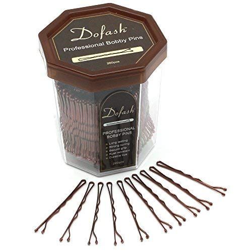 Dofash New Improved 260pcs 5CM/2in Bobby pins work well to keep hairstyles in place bulk strong h... | Amazon (US)